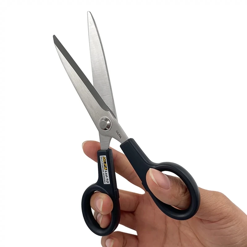 Olfa LTD-10 Strong Stainless Steel Scissors, Sharp and Durable Rust, Sewing Scissors Made In Japan