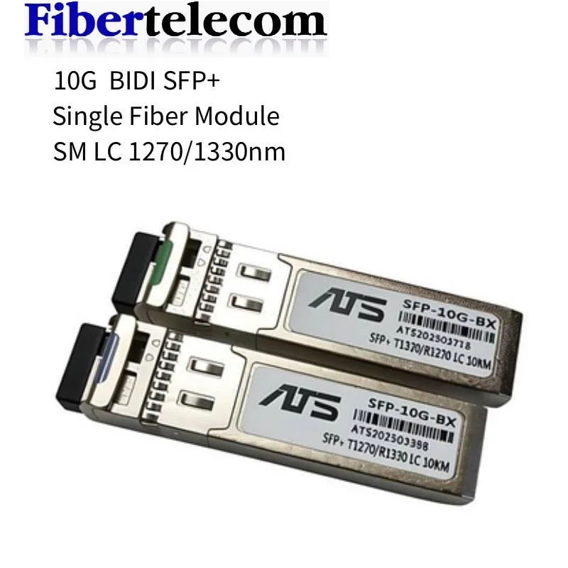 10G SFP module BIDI 10GBASE Fiber Optic SFP Transceiver Module SM LC Optic module Compatible with multiple switches