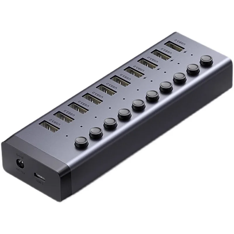 

Expander One-to-one 7/10-port multi-port high-speed splitter laptop external HUB