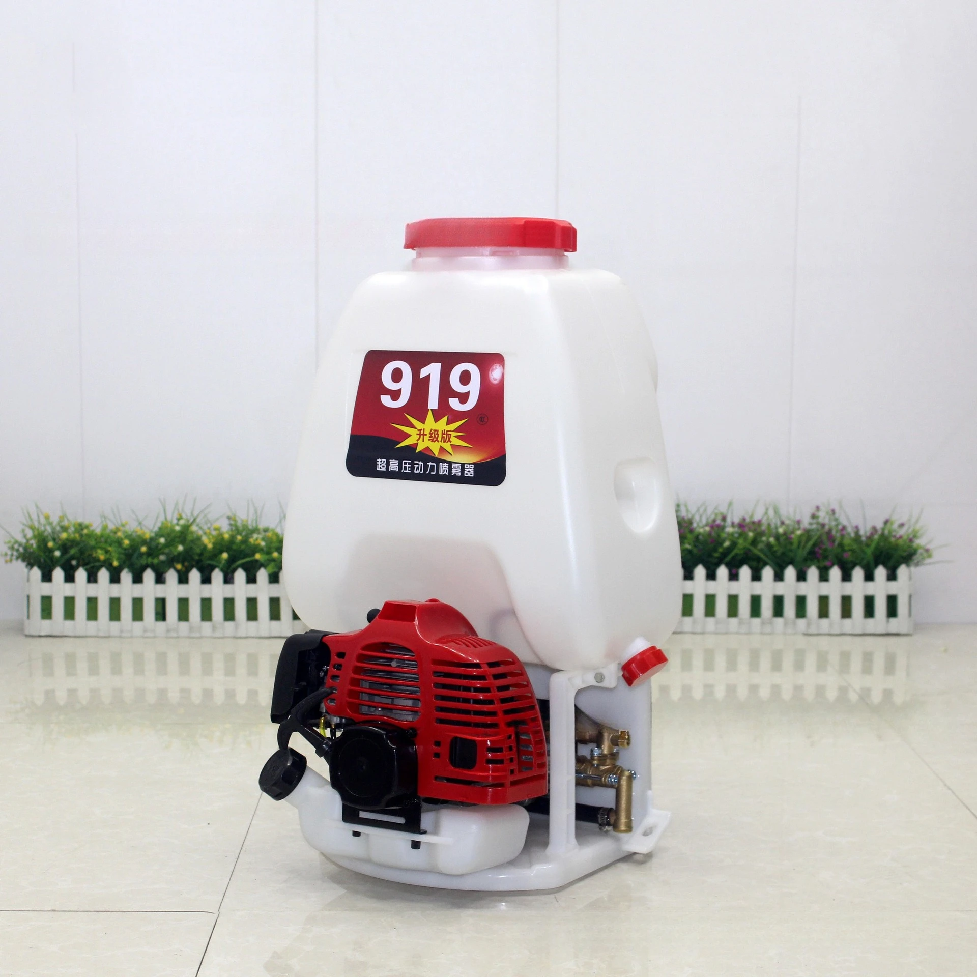 2025 بخاخ حقيبة ظهر عالي الطاقة عالي الضغط ثنائي الأشواط 919 لرش الهاتف المحمول #3