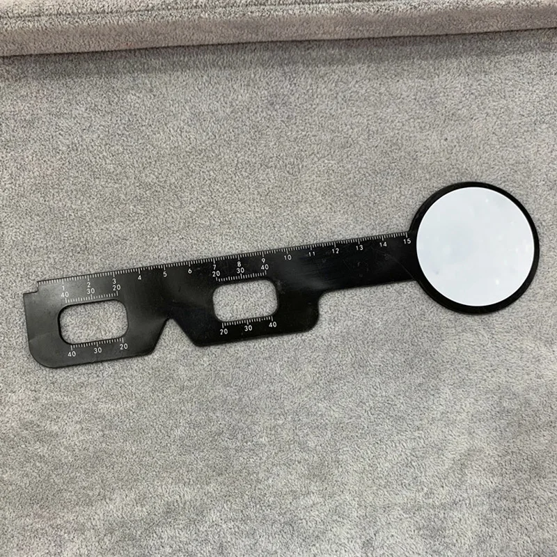 Practical Double Scale Multi-function Exact Pupil Distance Ruler for Glasses Optometry Measurement Tools Accessories