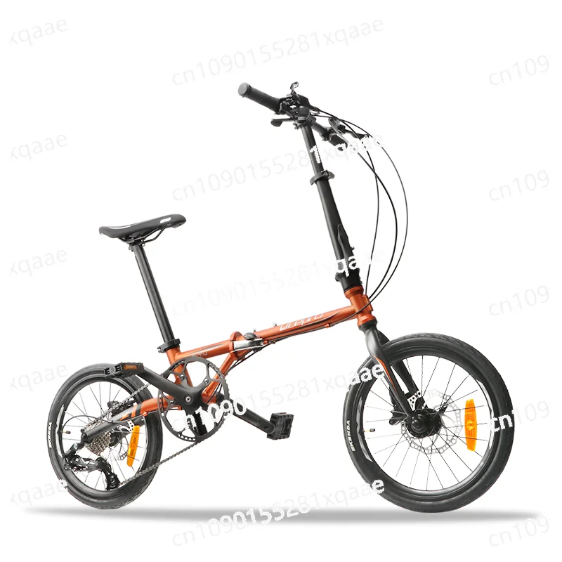 9-speed Bicycle Vehicle Oil Disc Brake 305 LP Litepro 1609 16 Inch Folding Bicycle Mini Modification