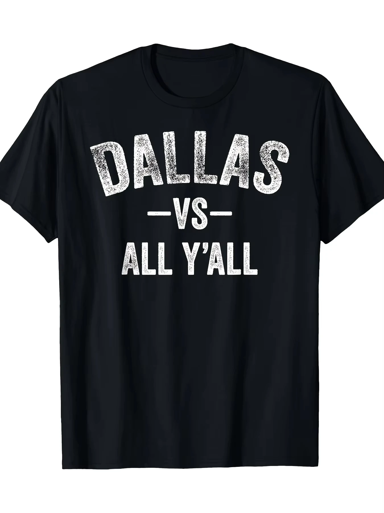 

Men's T-shirt Cotton Dallas Cowboy vs All of you Printed T-shirt Harajuku y2k casual o collar short sleeve unisex