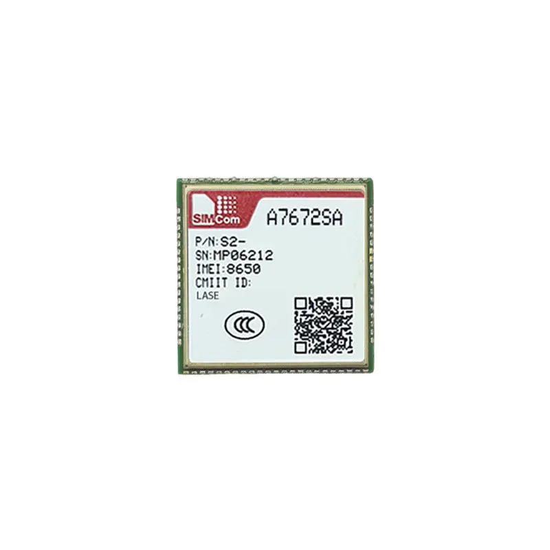 Placa central SIMcom A7672sa-FASE CAT1, compatible con datos, GNSS y voz