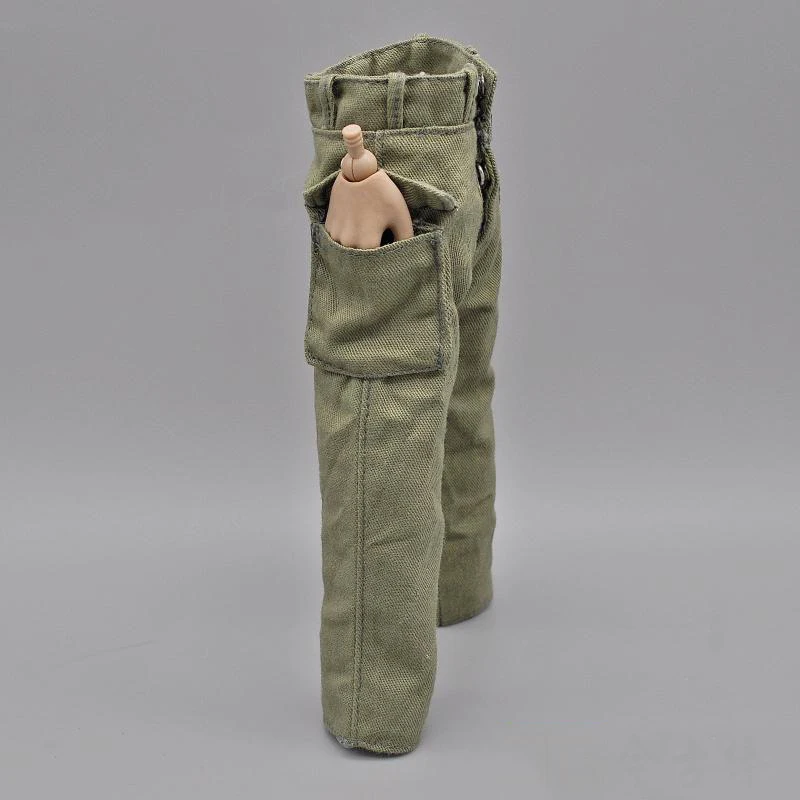 DML 1/6 WWII Military Series Green Causal Pant pants Fit 12 "Action Figure accessori