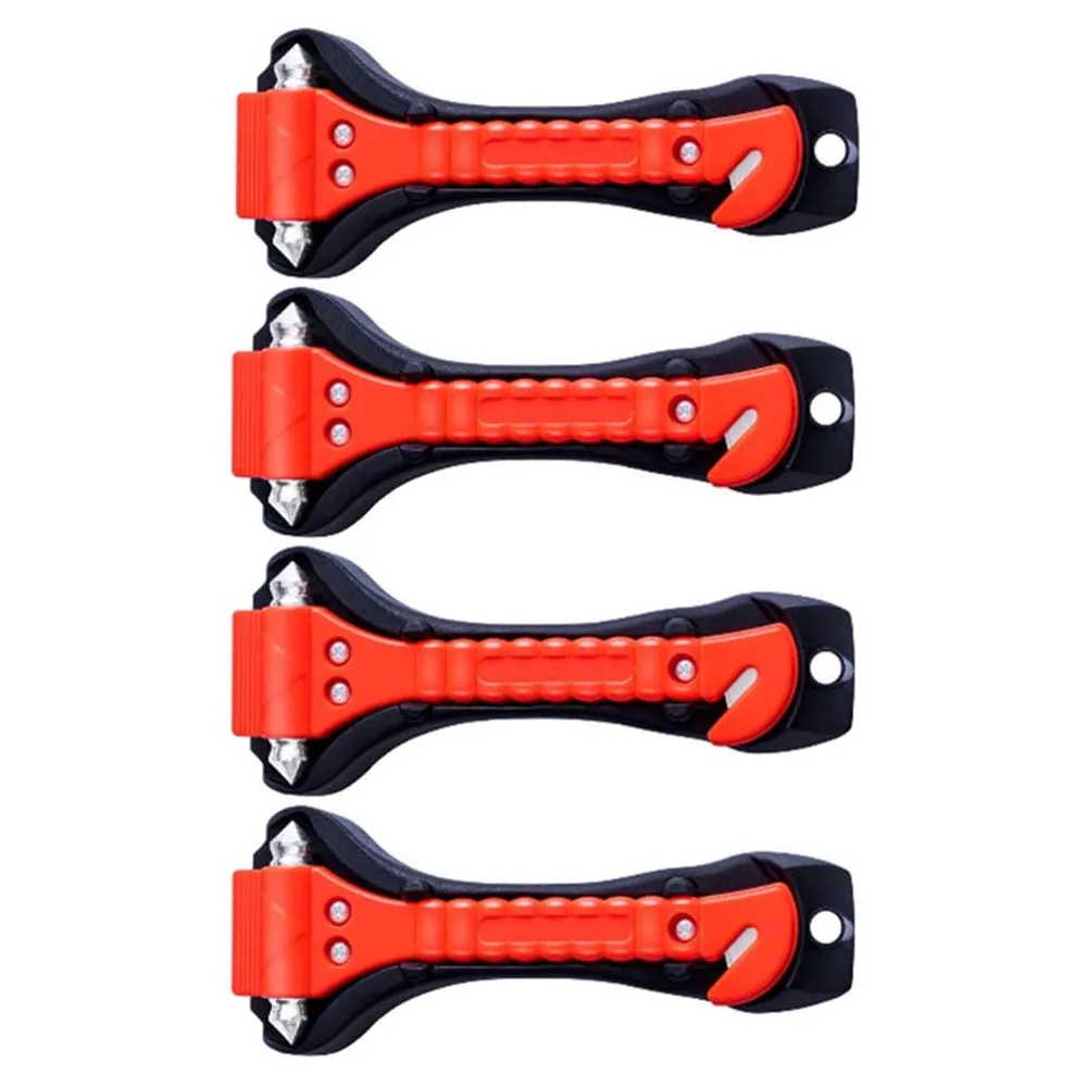 2pcs  Emergency Break Window Glass Easy Use For Car Window  Survival Life Rescue Tools Safety Hammer