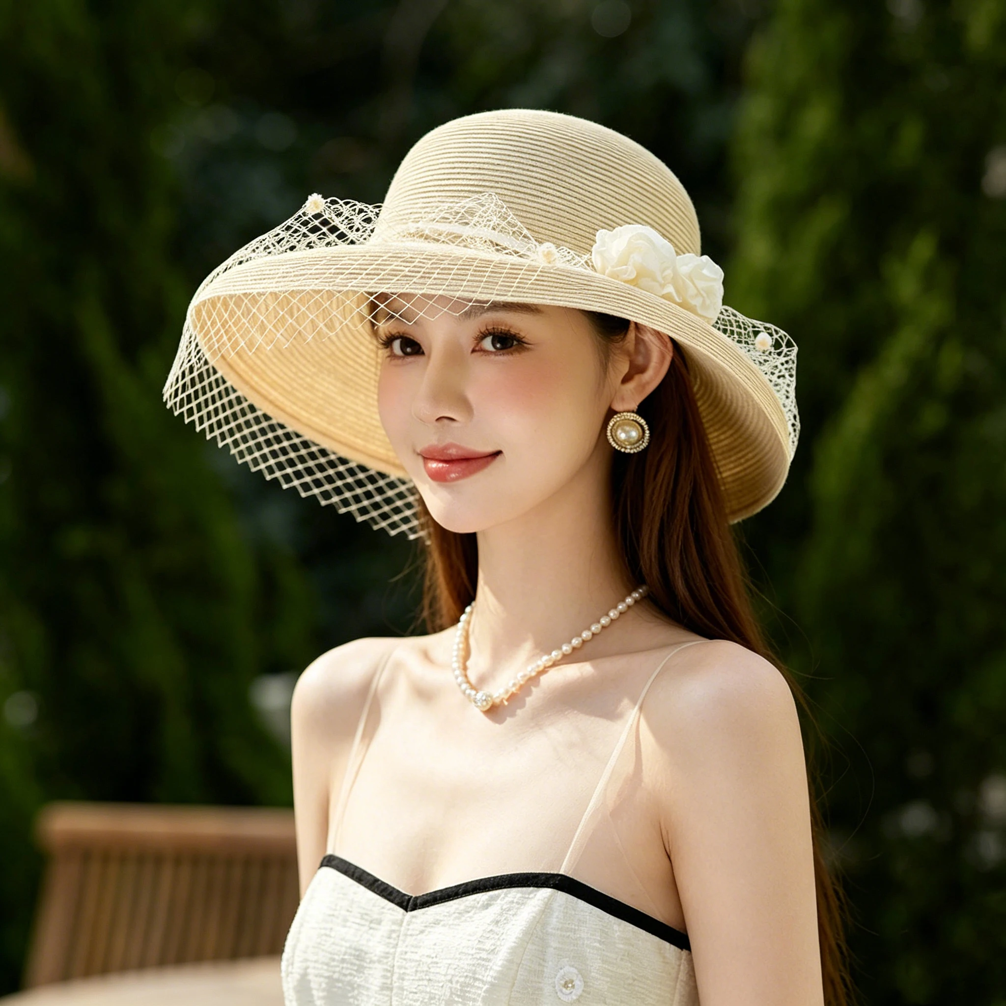 elegante-sombrero-de-paja-de-verano-para-mujer-ala-ancha-proteccion-solar-con-red-de-flores-para-vacaciones-y-salidas-sombrero-de-senora-con-parte-superior-redonda-ajustable