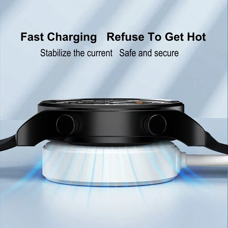 USB-C USB Wireless Charger for Huawei Watch GT6, GT5, GT4, GT3, GT2 Pro/ECG, GT Cyber/Runner/2022, Watch 5 4 3 D Ultimate Buds