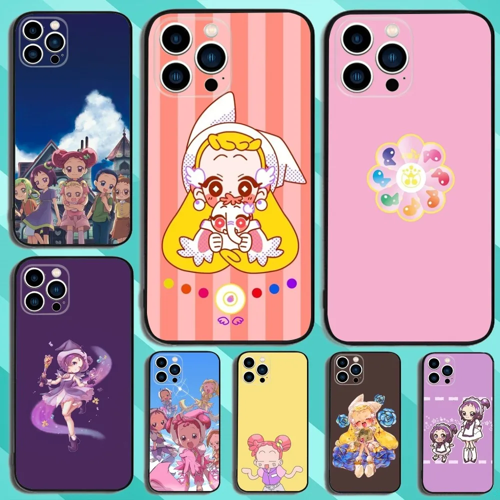 

Magical Do-Re-Mi Anime Phone Case For iPhone 15,14,13,12,11,Plus,Pro Max,XS,X,XR,SE,Mini,8,7 Soft Silicone Black Cover