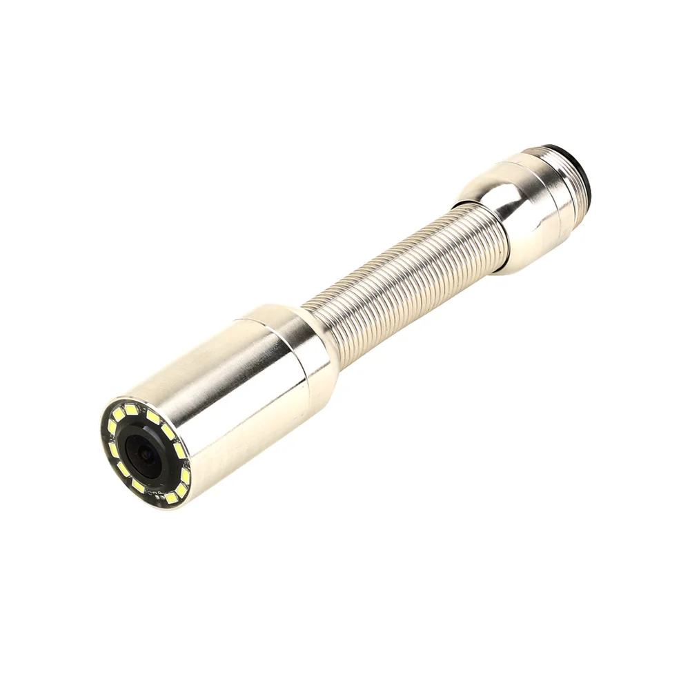 40M Sewer Pipe Inspection Camera 16GB TF Card DVR IP68 Drain Sewer Pipeline Industrial Endoscope with 4.3 Monitor