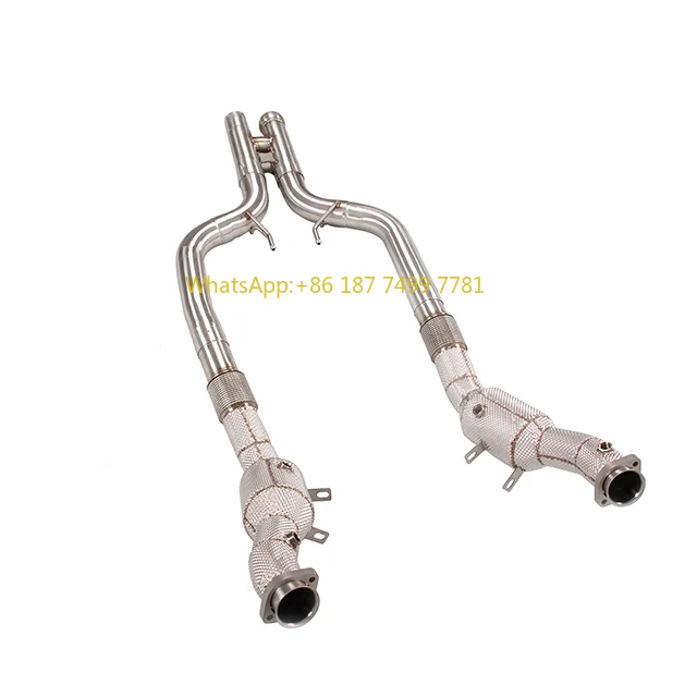 

. W222 S63 Головная секция выхлопной трубы