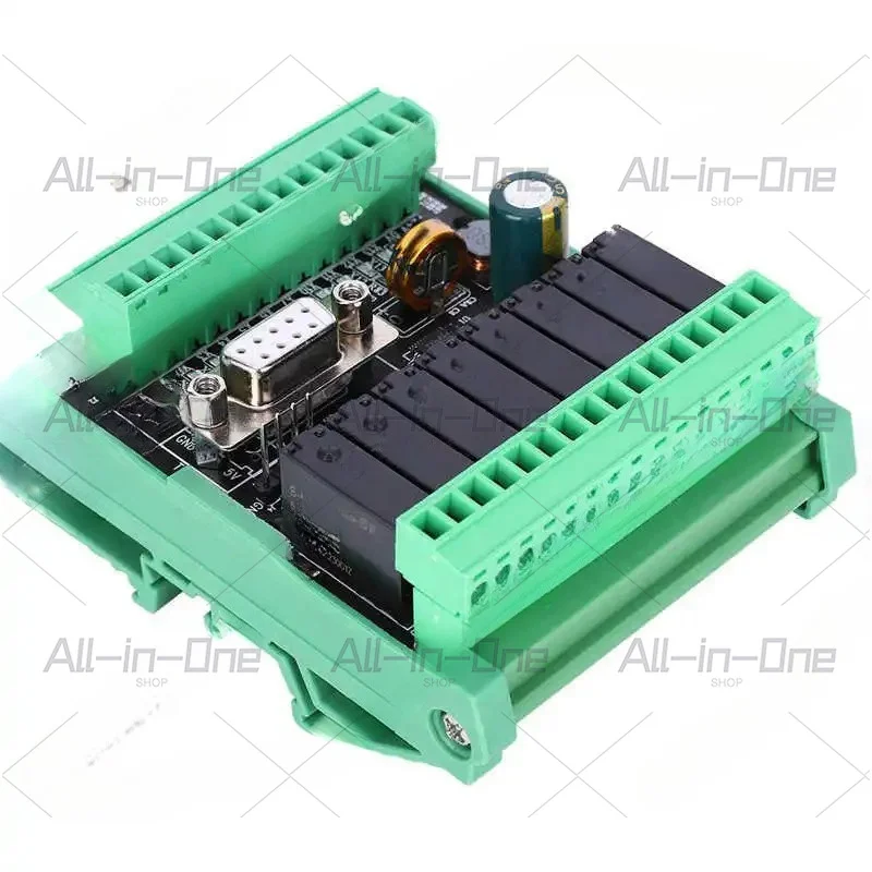 FX2N-20MR-232 5A DC24V Power PLC Board With Shell Relay Output Module 12 In 8 Out High-Speed Counting Analog Input 2AD 0-10V