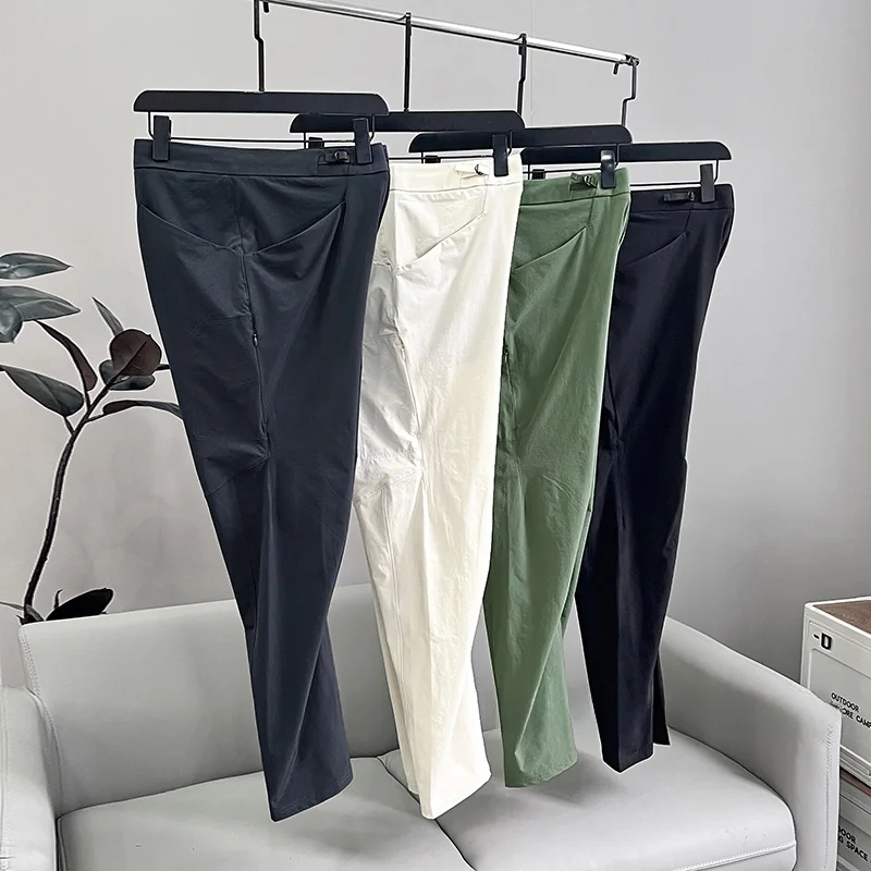 

Men's Outdoor Climbing Casual Pants 3D Tailoring Lightweight Waterproof Qui Dry High Elastic Breathable Spring Summer