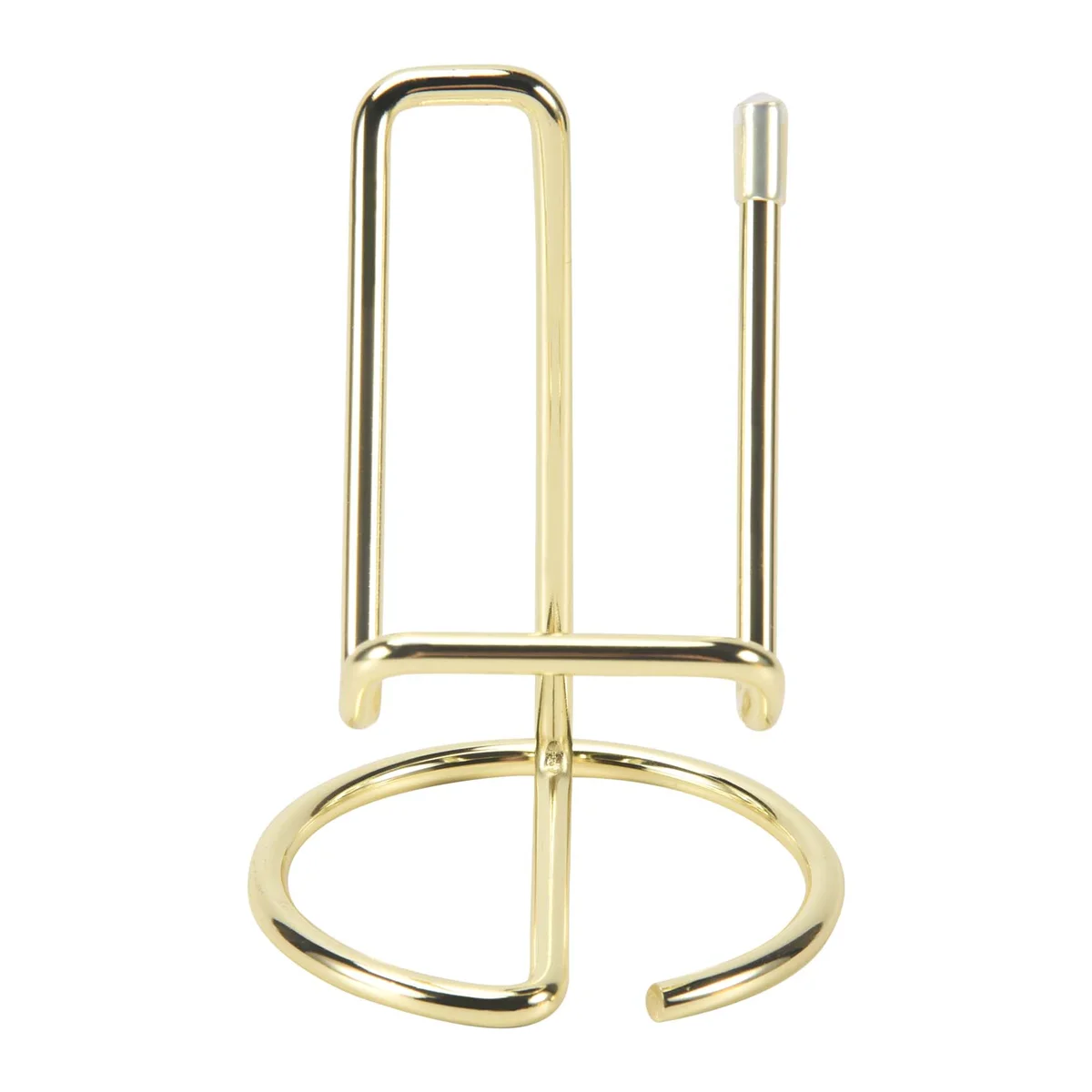 Porta biglietti da visita per scrivania, espositore per biglietti da visita in metallo, porta biglietti da visita da tavolo per ufficio (oro)