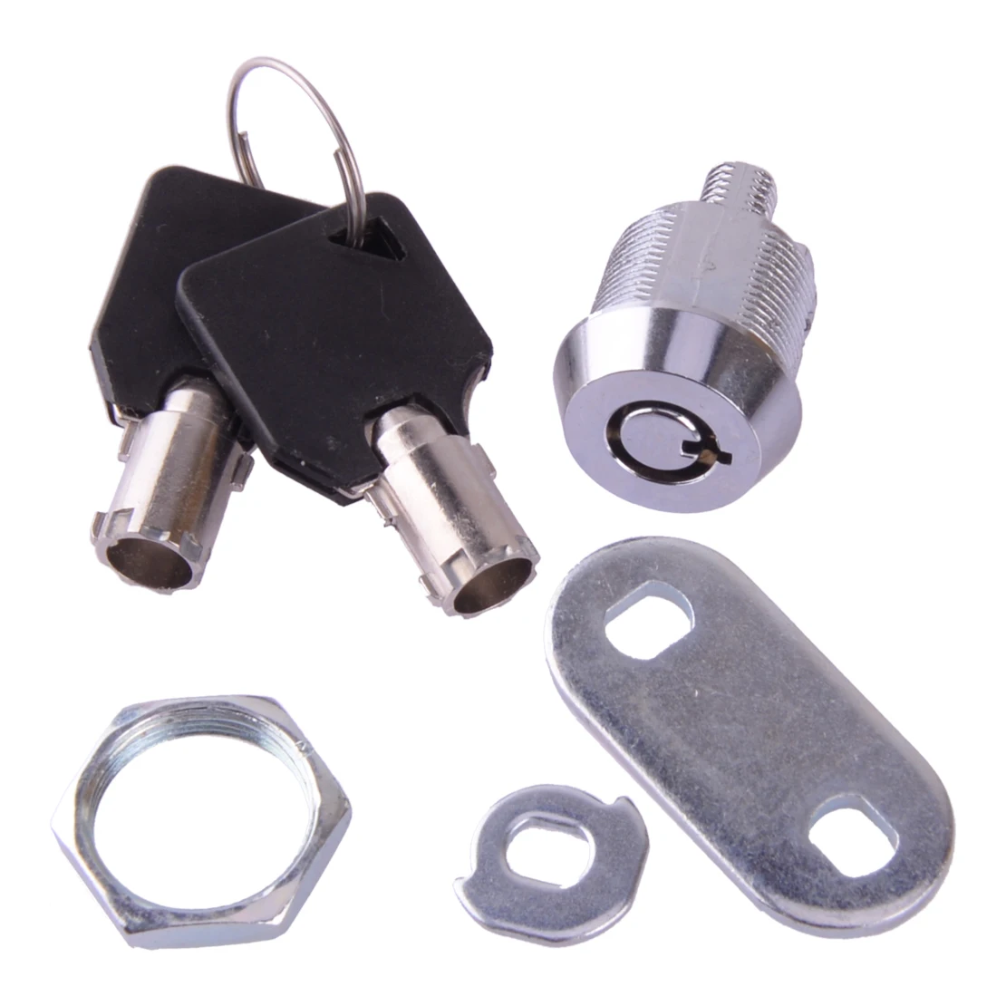 

Трубчатый кулачковый замок 5/8 дюйма с комплектом ключей, пригодный для ящика для кемпера, ящика для инструментов, новинка