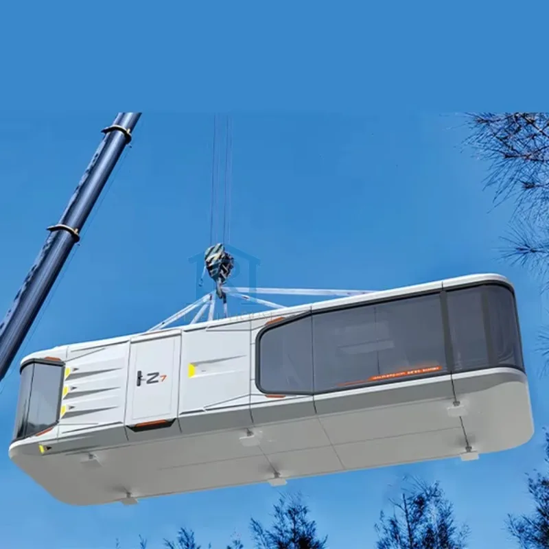 Luxury Cheap Space‑Capsule Prefab Container House, Modern Insulated Outdoor Mobile Office Pod Home