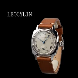 LEOCYLIN Fashion quartz watch sapphire Japanese Movement for men Wristwatches 316L stainless steel Vintage Relogio Masculino