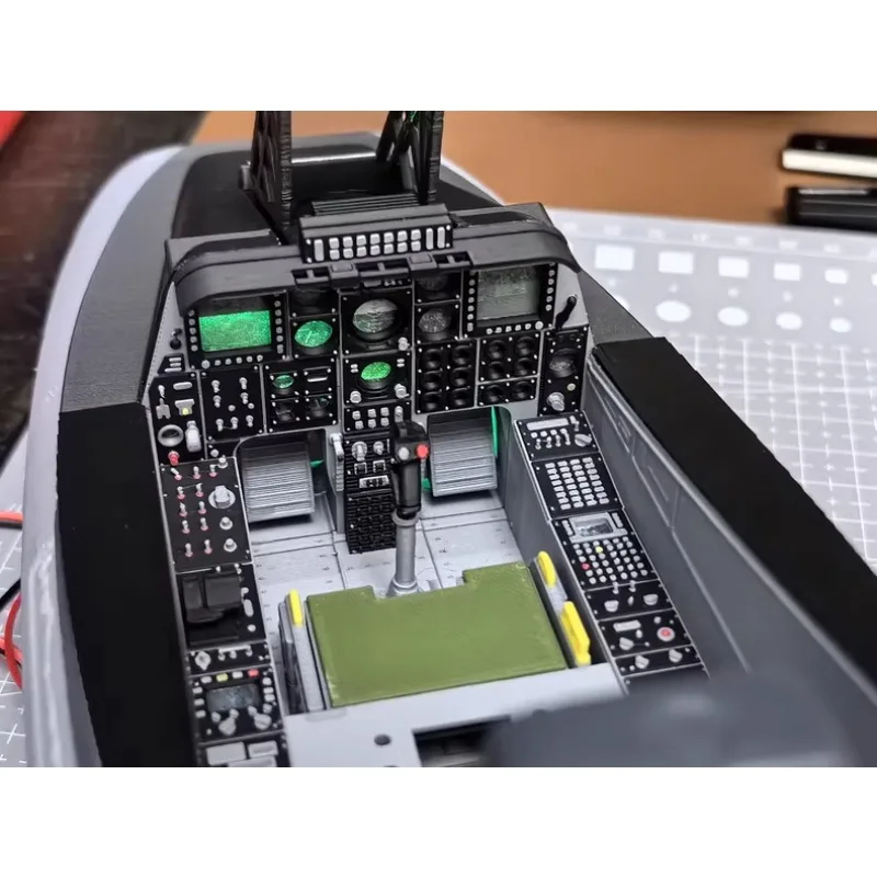 

Freewing A-10 Thunderbolt II V2 Twin 80mm EDF Jet RC Airplane FPV Cockpit 3D Multi-Color Printed Scale Simulation Interior Part