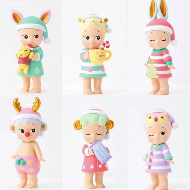 

2025 New Sonny Angel Dreaming Christmas Series Blind Box Toys Doll Cute Anime Action Figure Ornaments Figurines Dolls Xmas Gifts