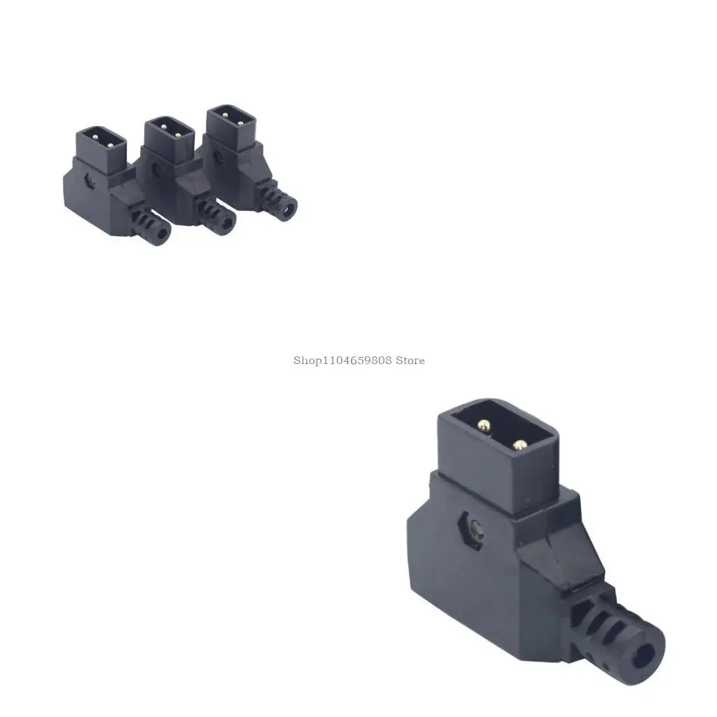 

2 Pins Gold-plated DTAP Male Connector Plug for Anton Battery V-Mount Battery
