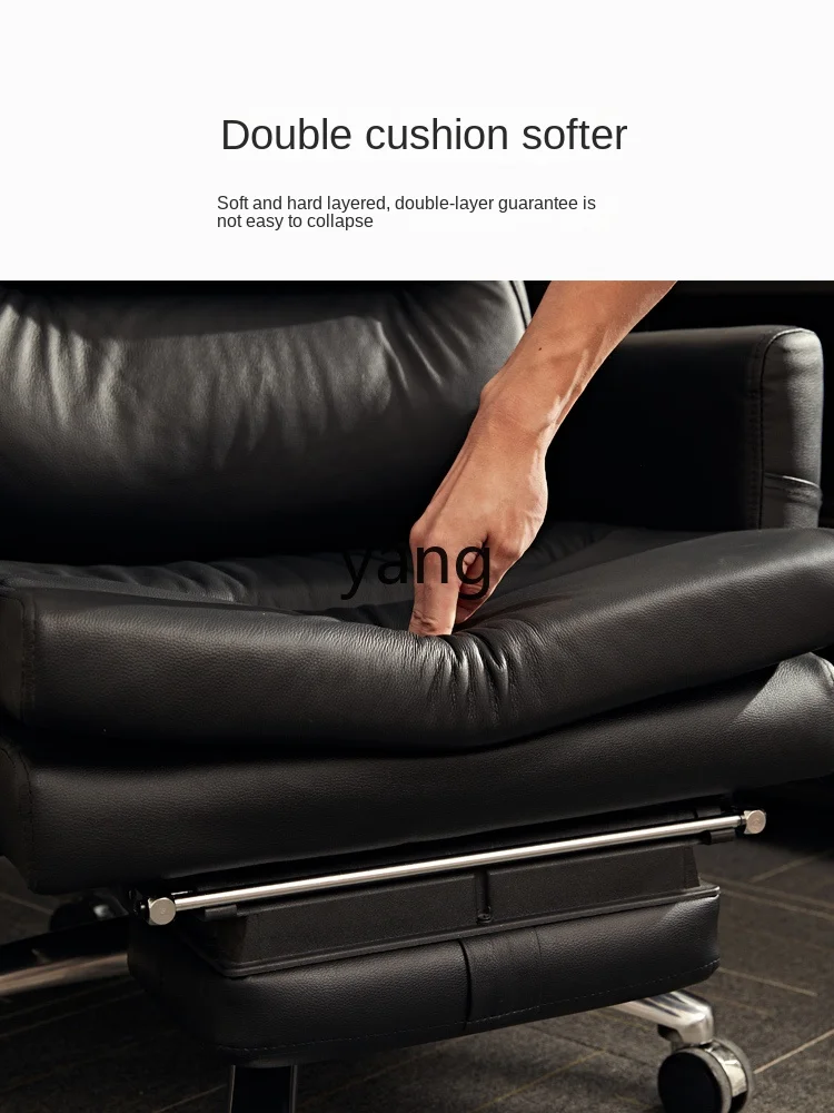 LTT Executive Reclinable ExecutivComputer Chair Office Chair Study Backrest Swivel Chair Home Ergonomic