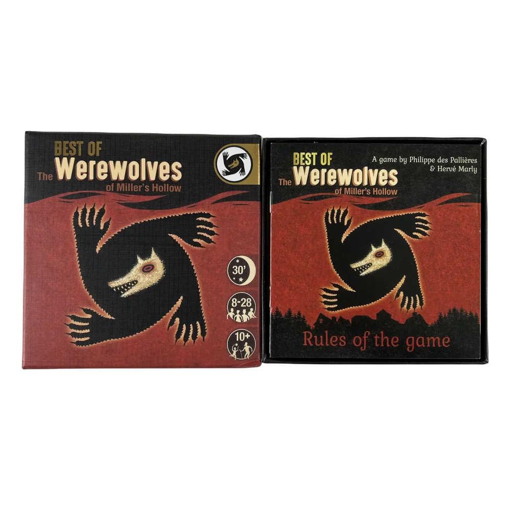 Werewolf Killing Game Poker Poker Board Game Party Party Game Card Wolf Card Poker 3-10 People Party Entertainme