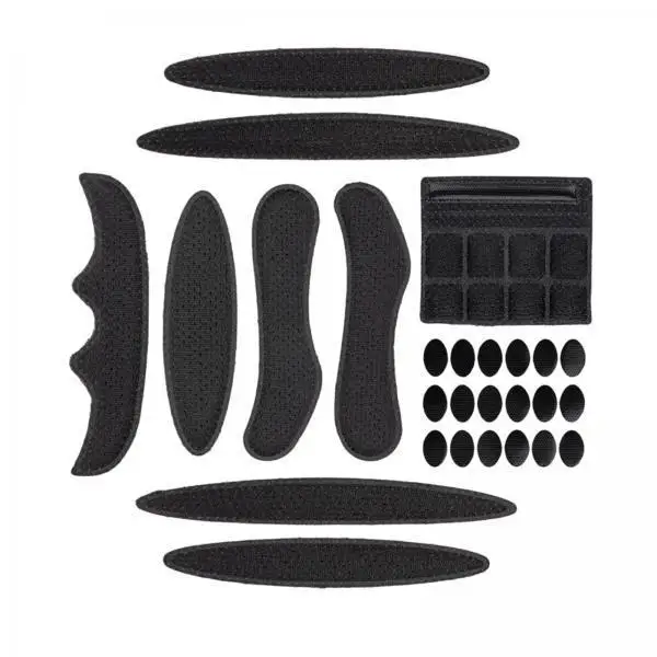 2x 27pcs Bike Padding Kits Universal Motorcycle Replacement Foam Pads Set Sponge Liner Chin 2