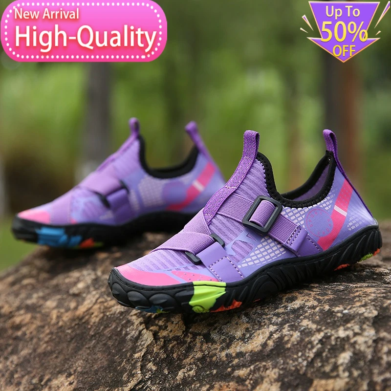 

Summer New Versatile Mens Womens River Tracing Shoes Stable Anti Slip Breathable Water Wading Shoes Outdoor Soft Swimming Shoes