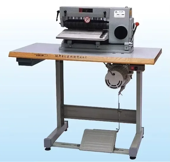 DUOQI Automatic Leather Strap Belt Cutting Slitting Machine Leather Belt Shoe Making