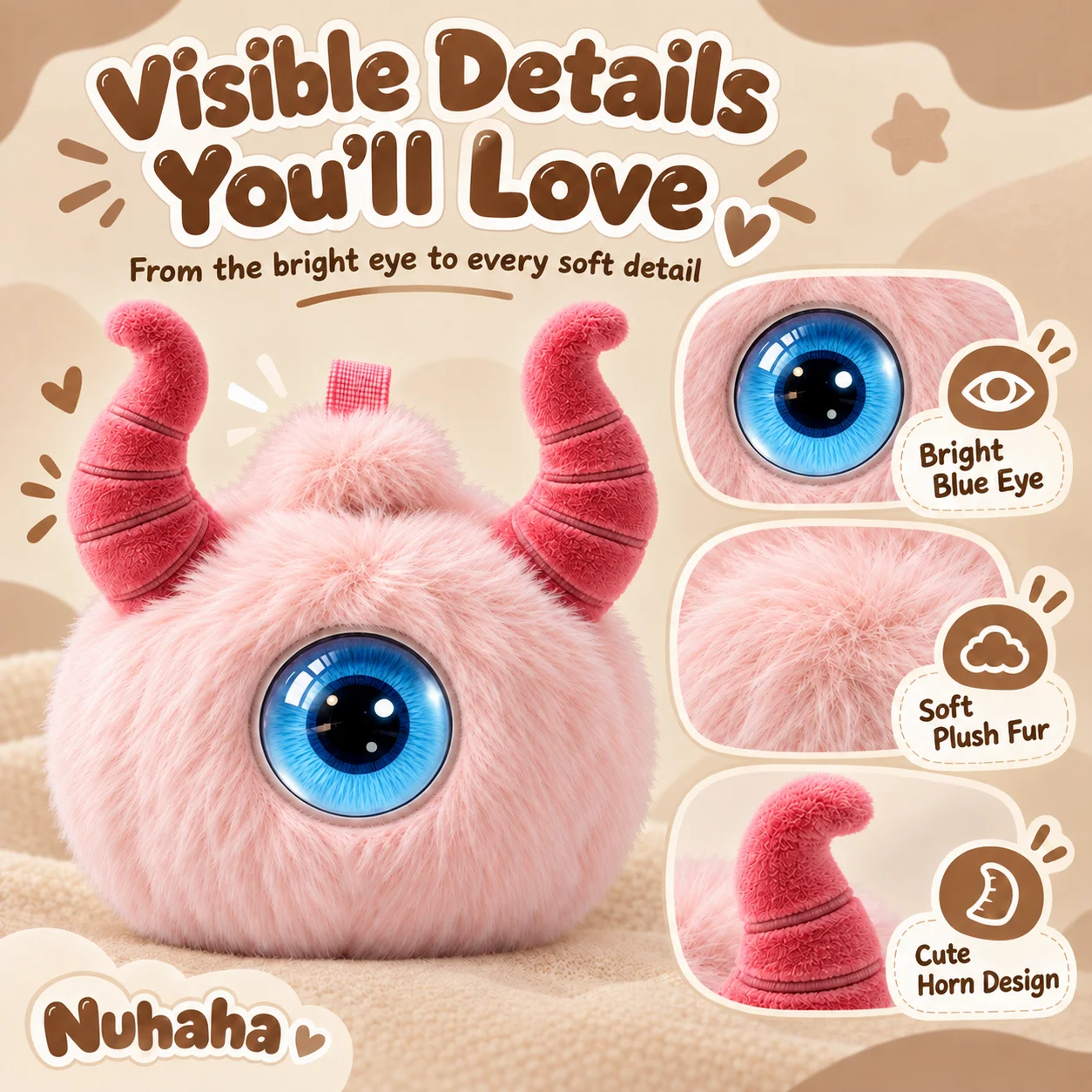 AI Plush Robot Toy Stuffed Toy PP Cotton Filled Wi-Fi & Voice Control Smart Electronic Pet Kids Early Educational Toy