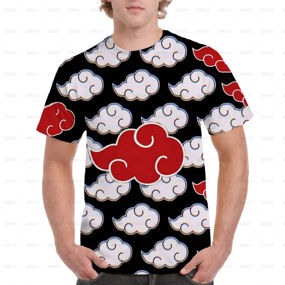 

2025 New Fashion Men T-shirt Naruto Kakashi Cartoon Anime Children Tee Shirts Summer Short Sleeve Women Oversized Clothing Tops