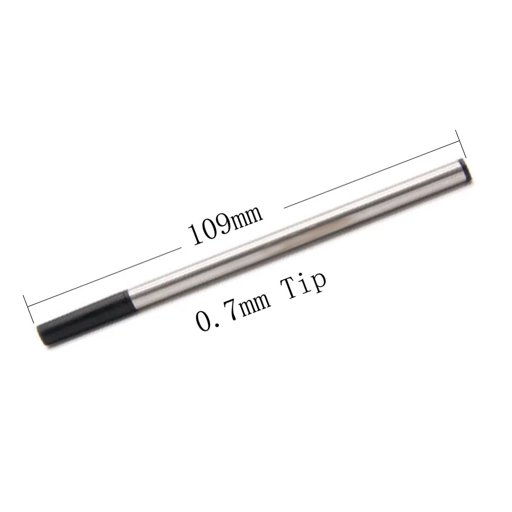 

Длина 109 мм, наконечник 0,7 мм, стержни для шариковой ручки для Waterman S 0112670 54090 Немецкие чернила 540951