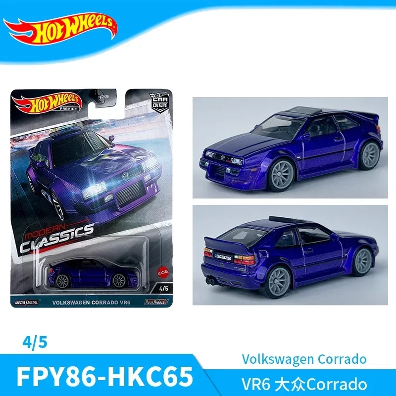 Hot Wheels-Volkswagen Corrado VR6 Brinquedos para Meninos, Modelos de Veículos, Coleção Metal, Premium Car Cultura, Moderno Clássico Presente