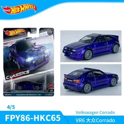 Genuine Hot Wheels Premium Car Culture Modern Classic Volkswagen Corrado VR6 Toys for Boys Vehicles Models Metal Collection Gift