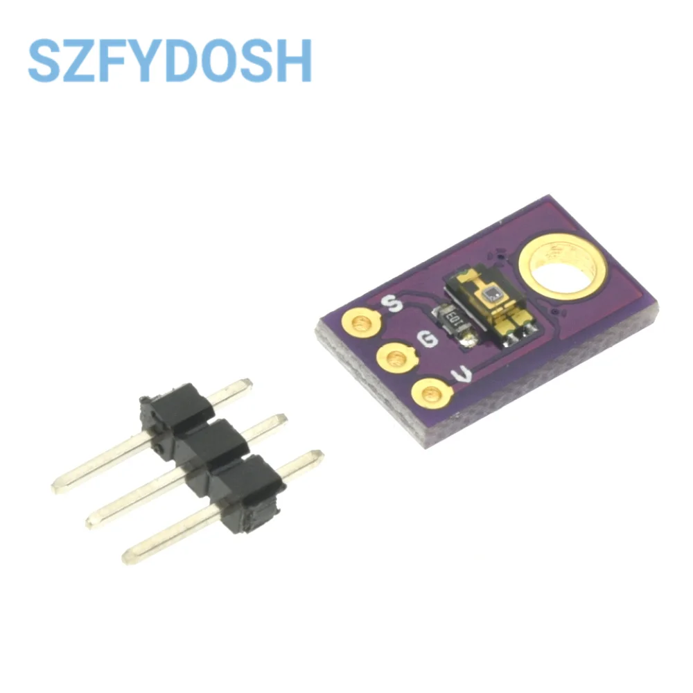 TEMT6000 Sensor de luz Visible analógico módulo de luz ambiental para Arduino, Raspberry Pi, monitoreo de intensidad de luz