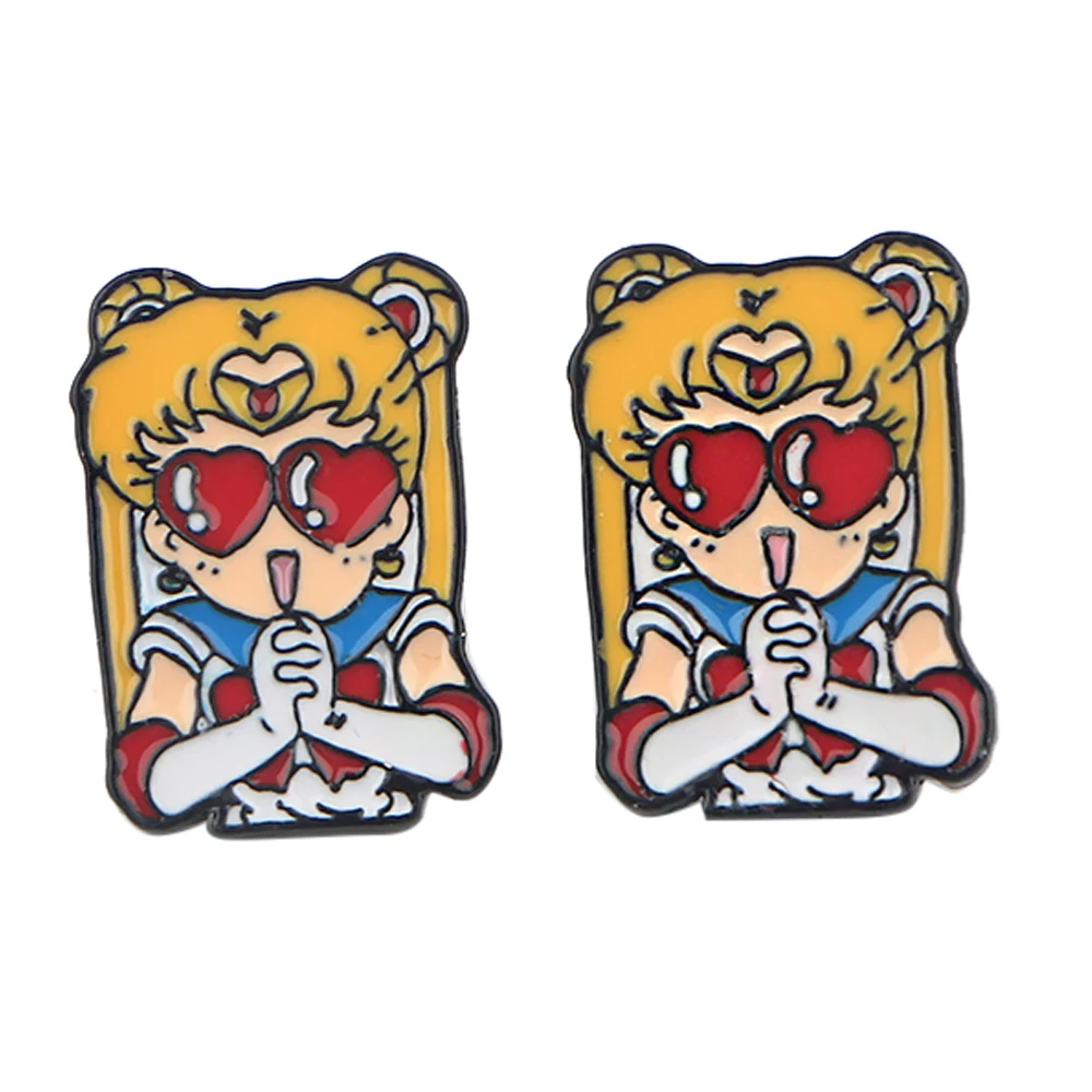 Cute Black Cat Earrings for Women Girls Korean Style Stud Earrings Anime Cosplay Accessories Party Jewelry Toys Gift view 4