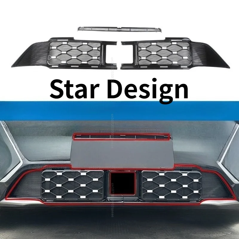 Mittelgitter Insektenschutznetz Wasserschutzbehälter Schutzgitter Netzabdeckung Autozubehör für Geely STARRAY EM-i 2026 2027 – Detail 10