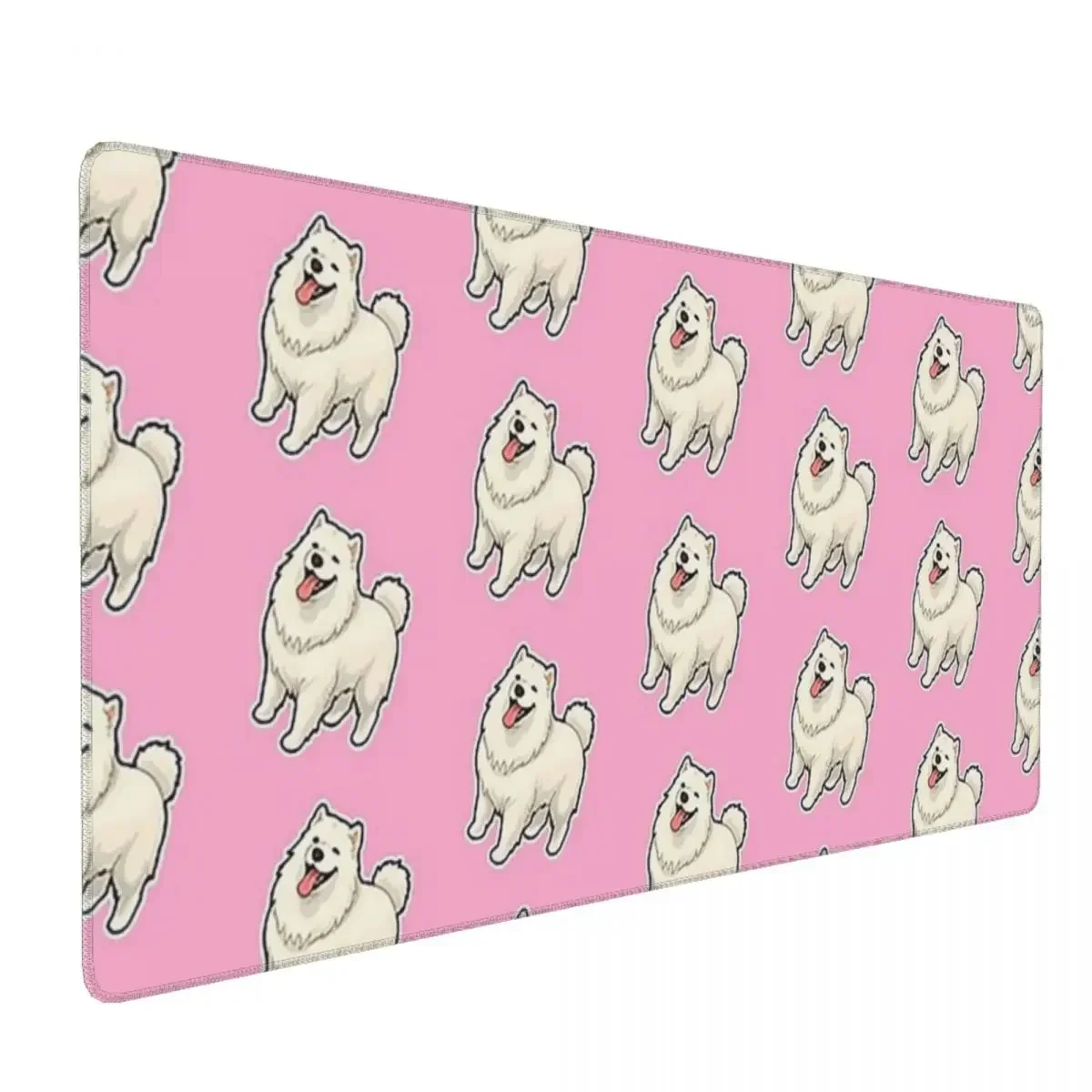 Diseño samoyedo para amantes de los perros, alfombrilla grande para ratón, teclado de ordenador, alfombrilla para ratón, Gamer, PC, portátil, escritorio, accesorios de oficina, alfombrillas para mesa