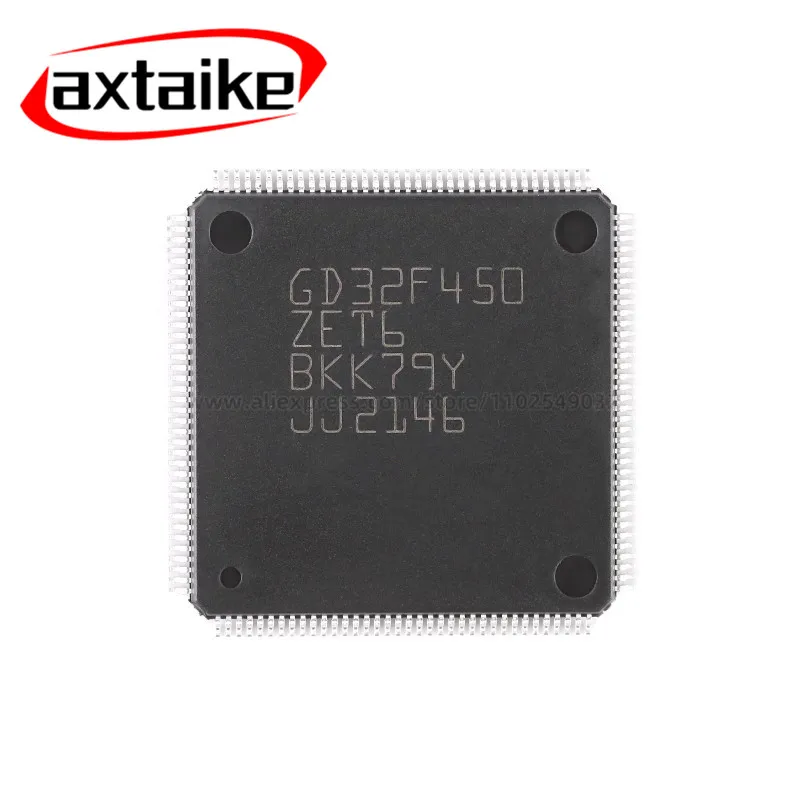 

New Original GD32F450ZET6 LQFP-144 32 Bit 32F450 Microcontroller Chip MCU IC Controller