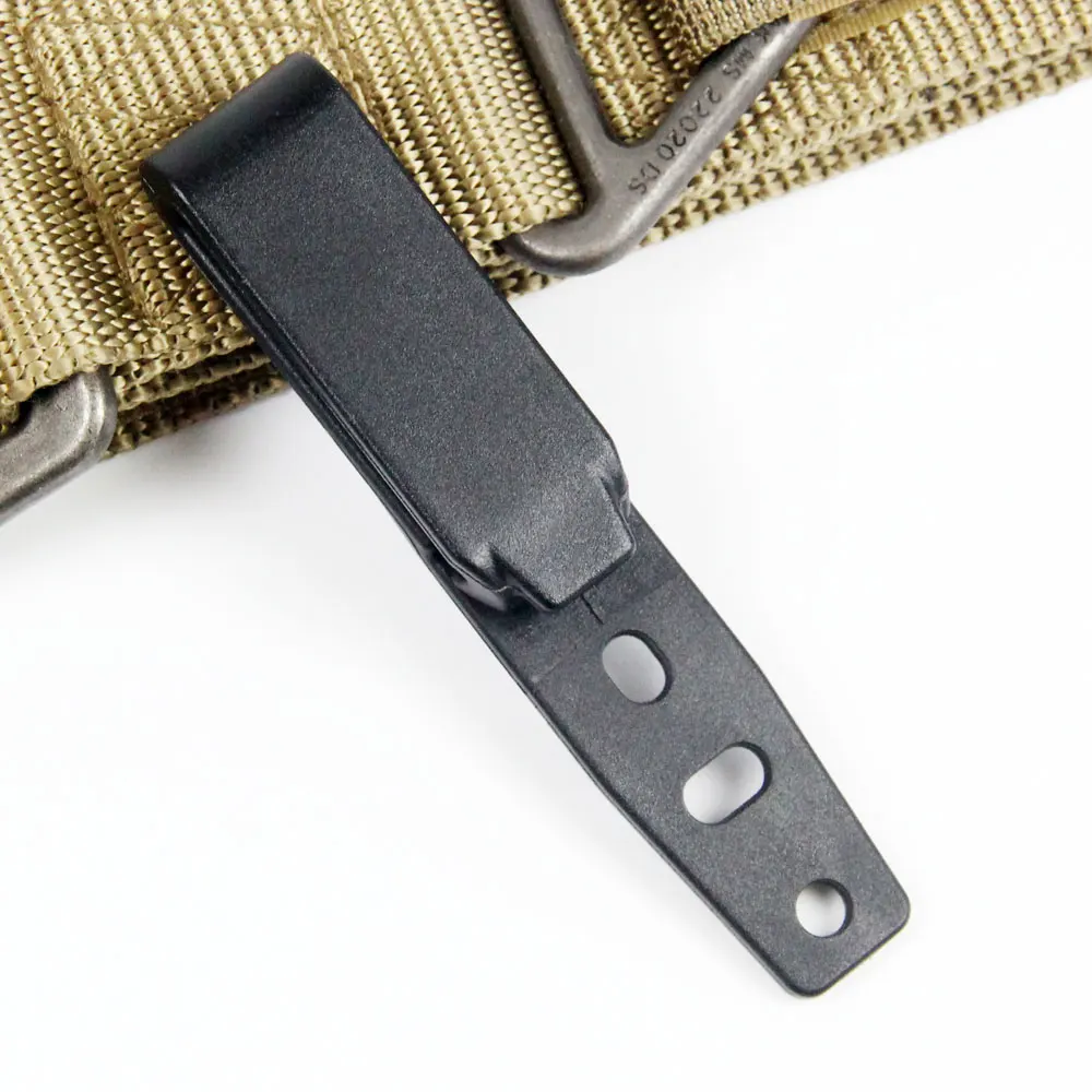 Imagem -05 - Fácil Grampos Aperto Gancho Pré-perfurado Holetuckable Cinto Loop para Iwb Owb Kydex Couro Híbrido Coldre Que Faz com Ferragem Peças