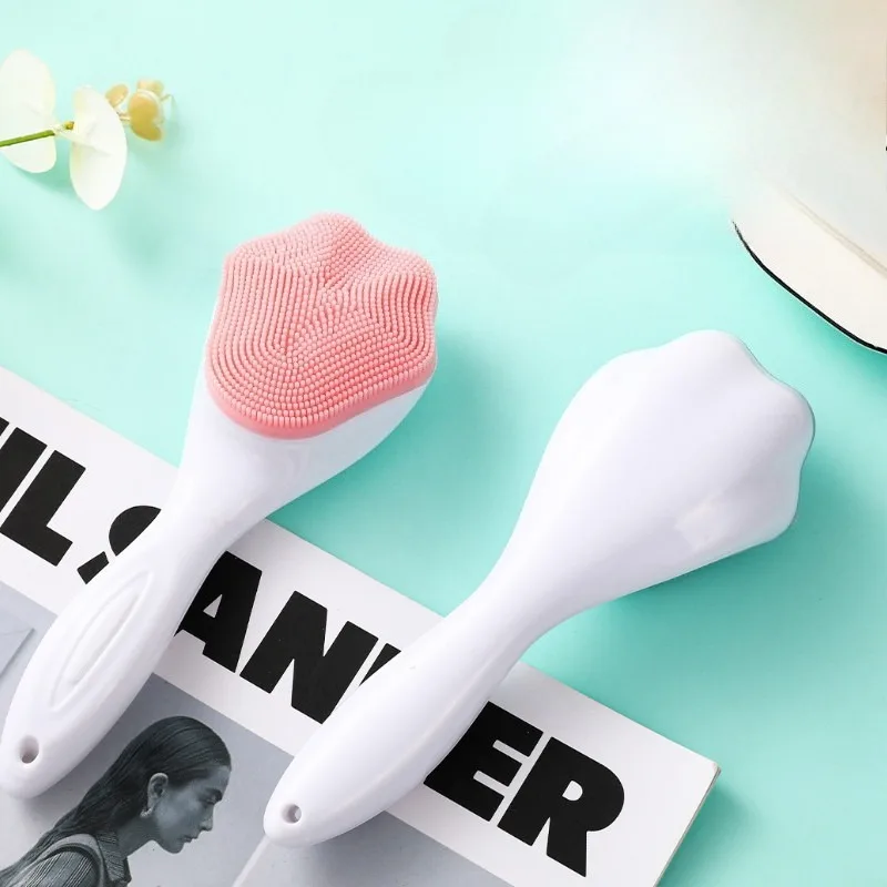 Multifunctional Face Brush Internet Celebrity Soft Hair Deep Brush Silicone Manual Cat Claw Cleansing Brush