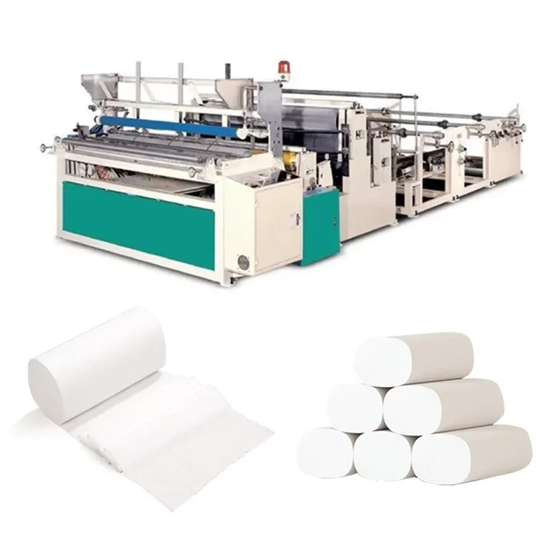 High Speed Automatic Toilet Paper Making Machine for Sale in South Africa High-speed Rewind 250m/min