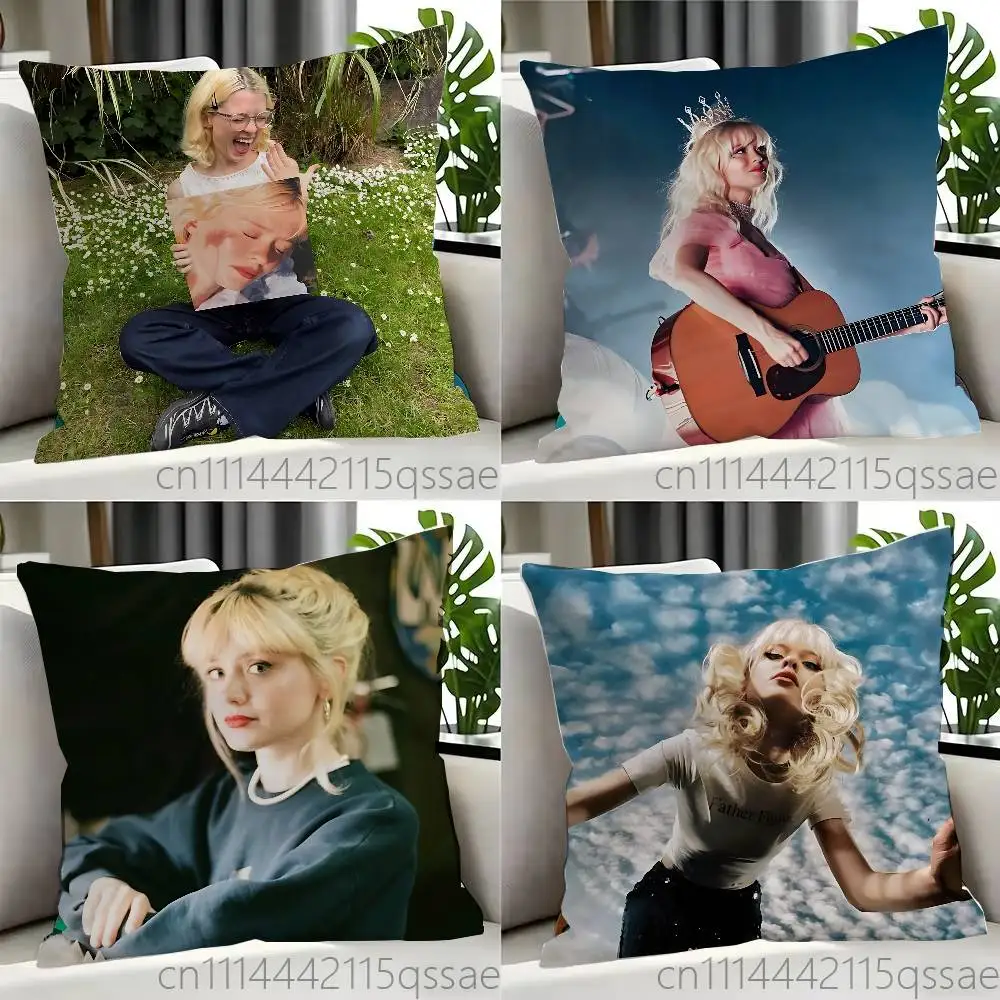 Singer M-Maisie P-Peters Pillow case Printed Polyester Throw Pillow Cover Decorative Sofa Cushion Pillowslip Home Decor