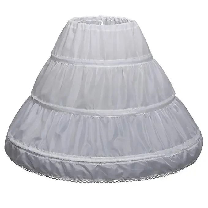 

Bridal Slips Wedding Underskirt White Underdress Falda Brautpetticoat Long Crinoline A Line Petticoat Layer