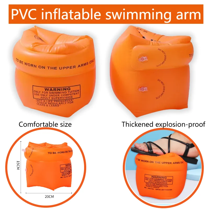 

Learning Portable Swim Trainers Floating Circle Sleeves Pool Buoy Armbands Swimming Inflatable Arm Rings Swimming Pool Sleeves