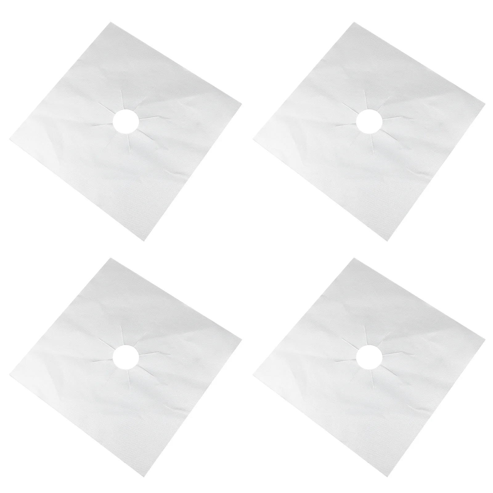 4Pcs Gas Stove Burner Covers Double Thick Heat Resistant Stove Burner Liners Easy Clean Kitchen Protector Gas Range Protectors