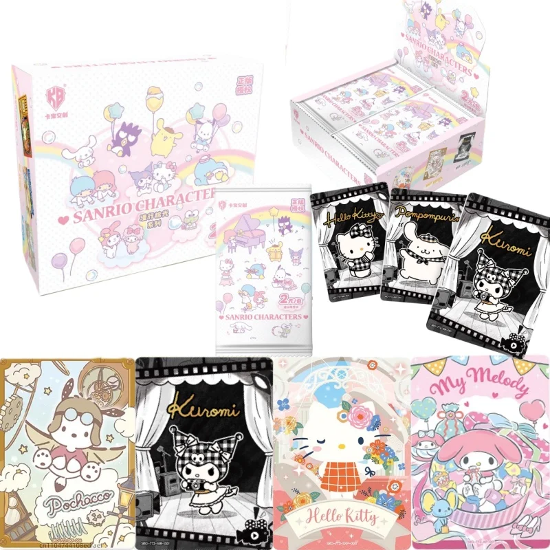 

New Sanrio Series of Card Polaroids Wandering Light 7th Issue Genuine Cute My Melody Collection Card Anime Surrounding Gifts