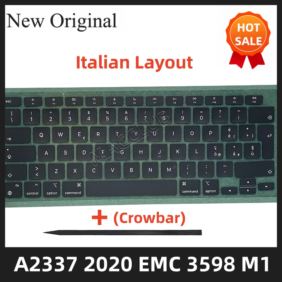 Italian Italy Keyboard Keycap Layout for MacBook Air Retina A2337 2020 keycap Key cap Keys