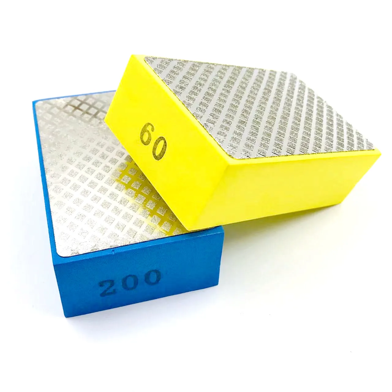 RSMXYO Diamant-Handpolierpads 95mmx58mm Fliesen-Glas-Schleifblock-Pad Stein Marmor Keramik Schleifscheibe – Detail 5