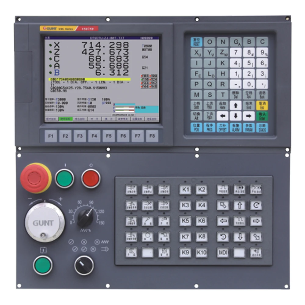 GUNT-150iTD Lathe and turning milling compound numerical control system CNC controller cnc machining center